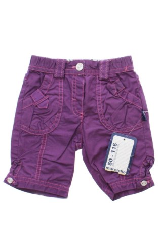 Pantaloni scurți pentru copii Marciano, Mărime 3-6m/ 62-68 cm, Culoare Mov, Preț 173,22 Lei, #137462489
