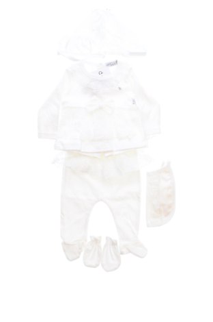 Kinder - Set Unbranded, Größe 0-1m/ 50 cm, Farbe Weiß, Preis 16,00 €, #137451222