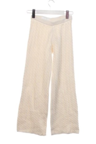 Pantaloni pentru copii Zara, Mărime 10-11y/ 146-152 cm, Culoare Ecru, Preț 47,24 Lei, #137456416