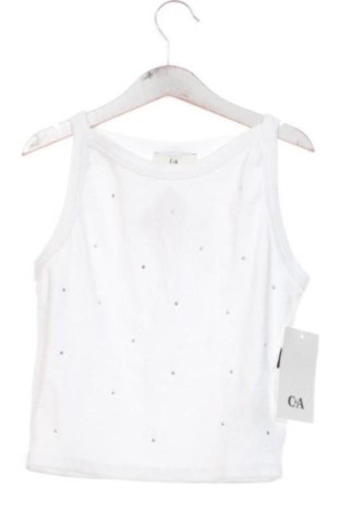 Kinder Top C&A, Größe 11-12y/ 152-158 cm, Farbe Weiß, Preis € 7,43, #137466652