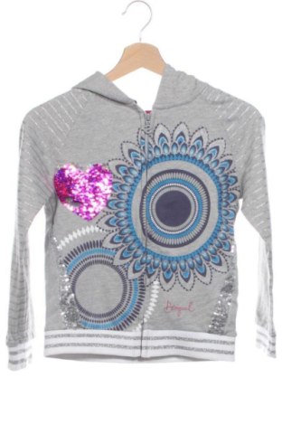 Dziecięca bluza Desigual, Rozmiar 8-9y/ 134-140 cm, Kolor Szary, Cena 90,99 zł, #137476846