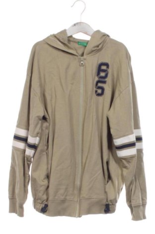 Παιδικό φούτερ United Colors Of Benetton, Μέγεθος 10-11y/ 146-152 εκ., Χρώμα Πράσινο, Τιμή 10,00 €, #137459076