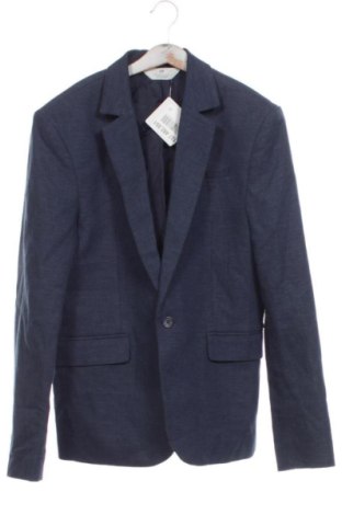 Kindersakko H&M, Größe 12-13y/ 158-164 cm, Farbe Blau, Preis € 16,00, #137482051
