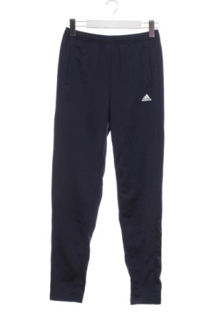 Pantaloni de trening, pentru copii Adidas, Mărime 12-13y/ 158-164 cm, Culoare Albastru, Preț 99,73 Lei, #137479495