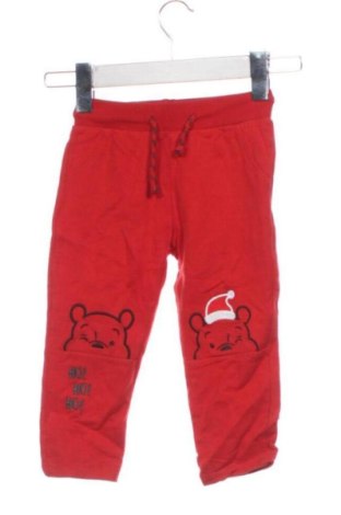 Pantaloni de trening, pentru copii Disney, Mărime 18-24m/ 86-98 cm, Culoare Roșu, Preț 47,12 Lei, #137508851