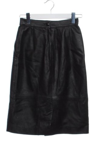 Fustă de piele Unbranded, Mărime XS, Culoare Negru, Preț 155,57 Lei, #137442376