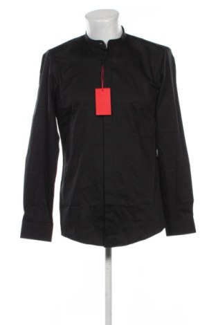 Ανδρικό πουκάμισο Hugo Boss, Μέγεθος M, Χρώμα Μαύρο, Τιμή 102,99 €, #137436964