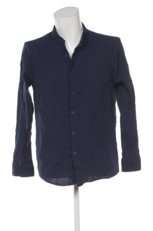 Мъжка риза Zara, Размер L, Цвят Син, Цена 20,00 €, #137438150