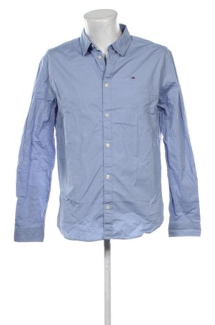 Męska koszula Tommy Jeans, Rozmiar XL, Kolor Niebieski, Cena 323,99 zł, #137450395