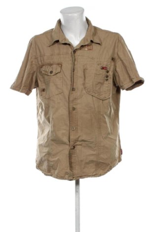 Мъжка риза Lee Cooper, Размер XL, Цвят Бежов, Цена 27,24 €, #137459068