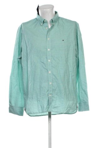 Мъжка риза Tommy Hilfiger, Размер XXL, Цвят Зелен, Цена 89,47 €, #137460249