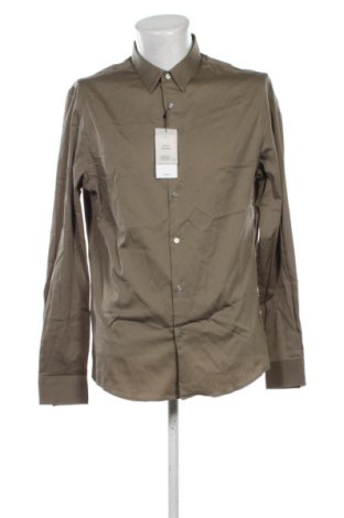 Мъжка риза Mango, Размер XL, Цвят Зелен, Цена 46,63 €, #137460973