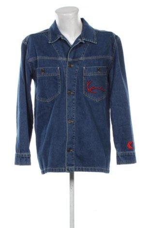 Herrenhemd Karl Kani, Größe S, Farbe Blau, Preis 23,62 €, #137462932