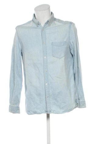 Cămașă de bărbați H&M, Mărime L, Culoare Albastru, Preț 68,24 Lei, #137480697