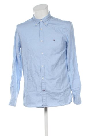 Мъжка риза Tommy Hilfiger, Размер M, Цвят Син, Цена 89,47 €, #137480724