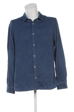 Cămașă de bărbați Jack & Jones, Mărime L, Culoare Albastru, Preț 78,74 Lei, #137482202