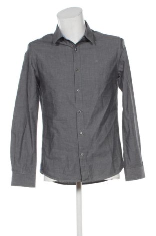 Cămașă de bărbați Calvin Klein Jeans, Mărime M, Culoare Gri, Preț 146,97 Lei, #137482291