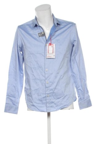 Herrenhemd S.Oliver, Größe M, Farbe Blau, Preis € 24,00, #137485486