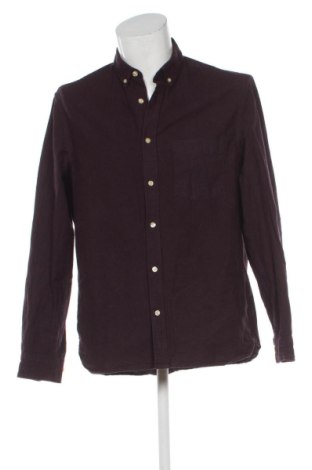 Herrenhemd H&M L.O.G.G., Größe L, Farbe Lila, Preis 9,00 €, #137491082