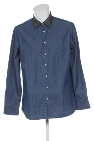 Herrenhemd Hackett, Größe XL, Farbe Blau, Preis 26,00 €, #137491973