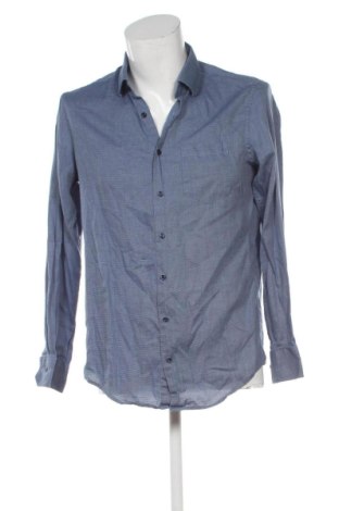 Мъжка риза Pierre Cardin, Размер M, Цвят Син, Цена 15,00 €, #137442793