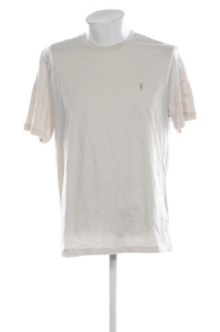 Męski T-shirt AllSaints, Rozmiar XXL, Kolor ecru, Cena 200,99 zł, #137394798