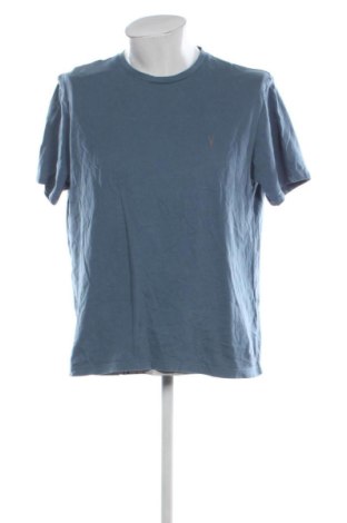 Męski T-shirt AllSaints, Rozmiar XXL, Kolor Niebieski, Cena 200,99 zł, #137394799
