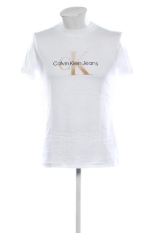 Мъжка тениска Calvin Klein, Размер L, Цвят Бял, Цена 39,88 €, #137438315
