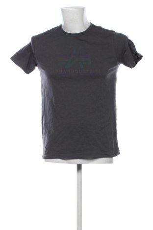 Ανδρικό t-shirt Alpha Industries, Μέγεθος L, Χρώμα Γκρί, Τιμή 19,00 €, #137445077