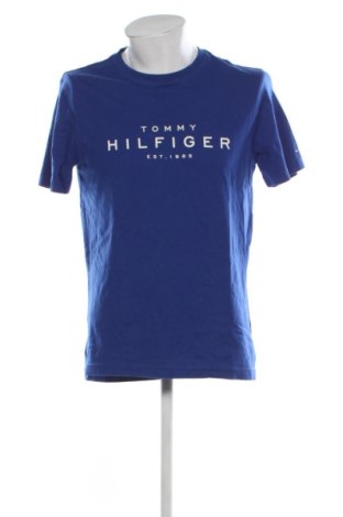 Мъжка тениска Tommy Hilfiger, Размер M, Цвят Син, Цена 39,88 €, #137451060
