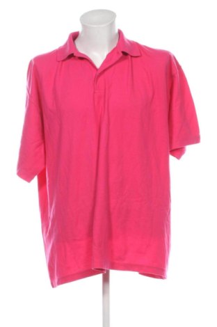 Męski T-shirt Uneek, Rozmiar 4XL, Kolor Różowy, Cena 50,80 zł, #137455144