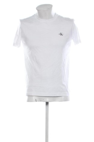 Мъжка тениска Calvin Klein, Размер S, Цвят Бял, Цена 39,88 €, #137460161