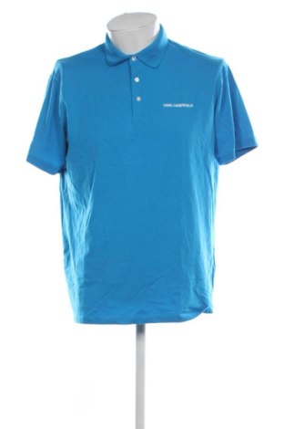 Męski T-shirt Karl Lagerfeld, Rozmiar XL, Kolor Niebieski, Cena 292,99 zł, #137463081
