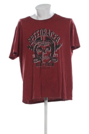 Herren Shirt Angelo Litrico, Größe XXL, Farbe Rot, Preis 12,00 €, #137468337