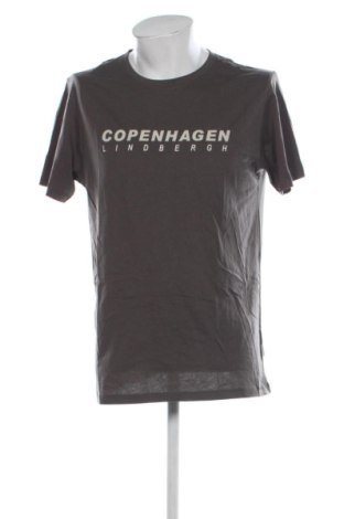 Мъжка тениска Lindbergh, Размер XL, Цвят Сив, Цена 32,21 €, #137471492