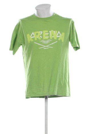 Herren Shirt Arena, Größe L, Farbe Grün, Preis 13,00 €, #137473335