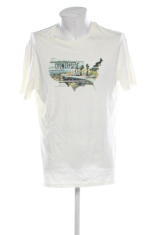 Мъжка тениска KVL by Kenvelo, Размер XL, Цвят Екрю, Цена 18,00 €, #137476231