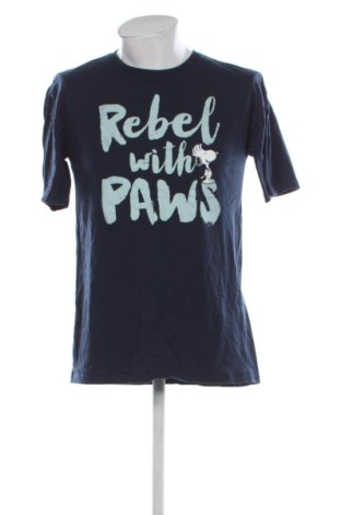 Męski T-shirt Peanuts, Rozmiar S, Kolor Niebieski, Cena 55,04 zł, #137476740