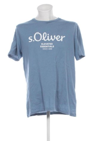 Мъжка тениска S.Oliver, Размер XL, Цвят Син, Цена 11,00 €, #137493186