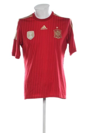Ανδρικό t-shirt Adidas, Μέγεθος XL, Χρώμα Κόκκινο, Τιμή 17,00 €, #137495743