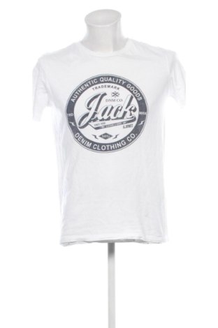 Herren Shirt Jack & Jones, Größe M, Farbe Weiß, Preis 11,00 €, #137495988