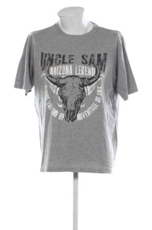 Мъжка тениска Uncle Sam, Размер XL, Цвят Сив, Цена 10,73 €, #137497291