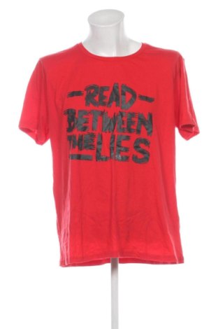 Tricou de bărbați Fisherfield, Mărime XXL, Culoare Roșu, Preț 53,66 Lei, #137499415