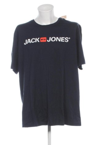 Tricou de bărbați Jack & Jones, Mărime 4XL, Culoare Albastru, Preț 96,90 Lei, #137503588