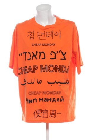 Pánské tričko  Cheap Monday, Velikost 3XL, Barva Oranžová, Cena  315,00 Kč, #137508475