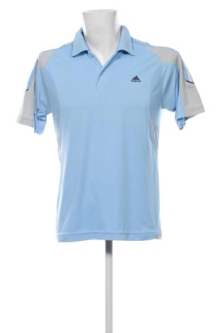 Męski T-shirt Adidas, Rozmiar L, Kolor Niebieski, Cena 78,00 zł, #137432515