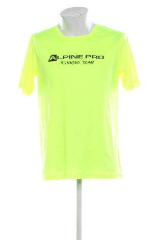 Мъжка тениска Alpine Pro, Размер L, Цвят Жълт, Цена 17,89 €, #137437706