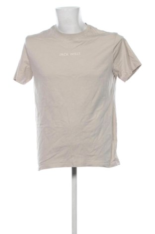 Herren Shirt Jack Wills, Größe L, Farbe Beige, Preis 15,46 €, #137444484