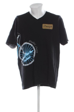 Męski T-shirt Unbranded, Rozmiar XXL, Kolor Czarny, Cena 55,04 zł, #137454542