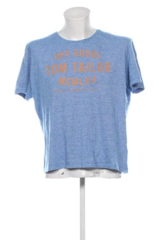 Tricou de bărbați Tom Tailor, Mărime XXL, Culoare Albastru, Preț 107,00 Lei, #137457382